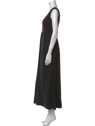 Cynthia Rowley Square Neckline Long Dress