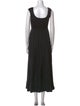Cynthia Rowley Square Neckline Long Dress