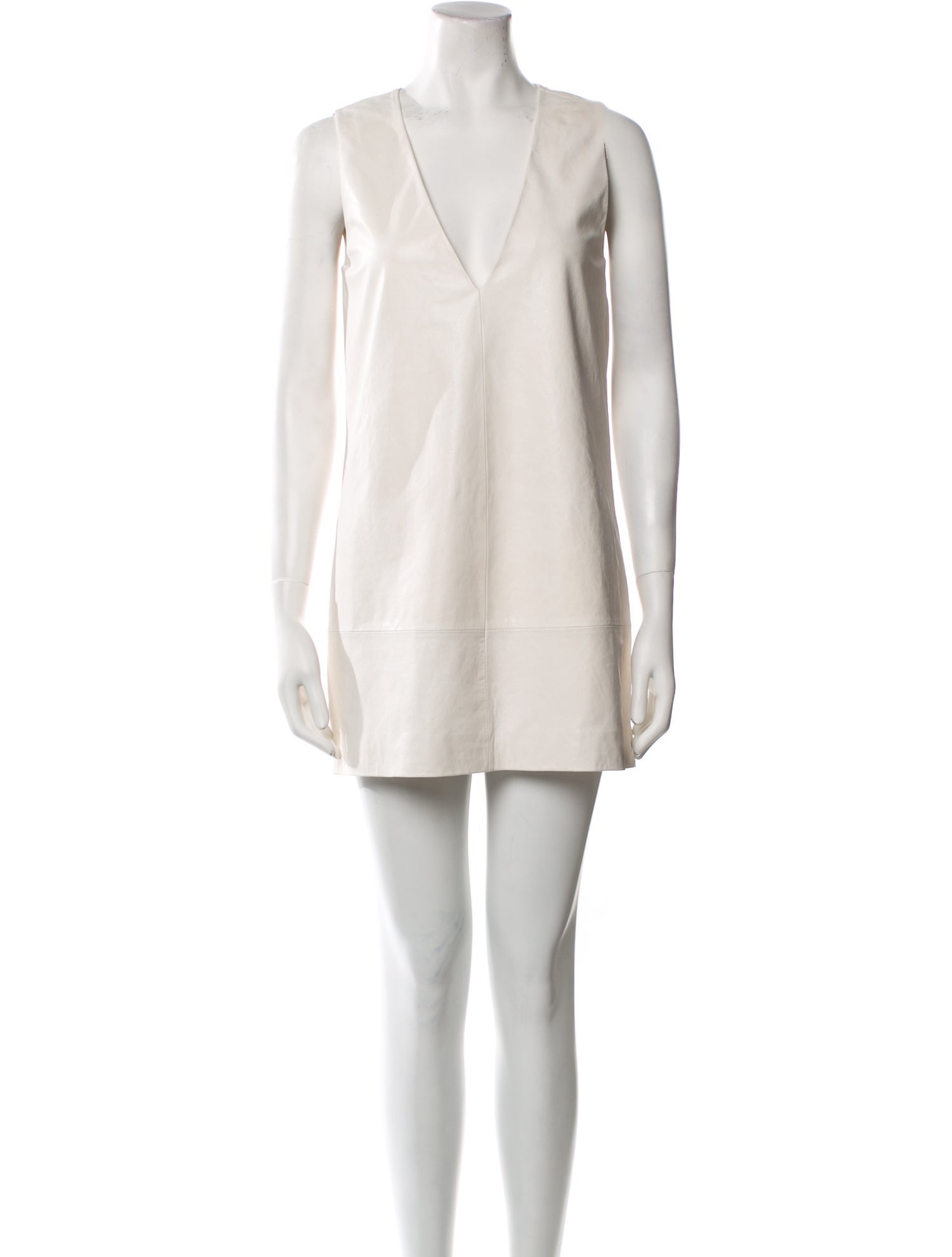 Cynthia Rowley Lamb Leather Mini Dress w/ Tags