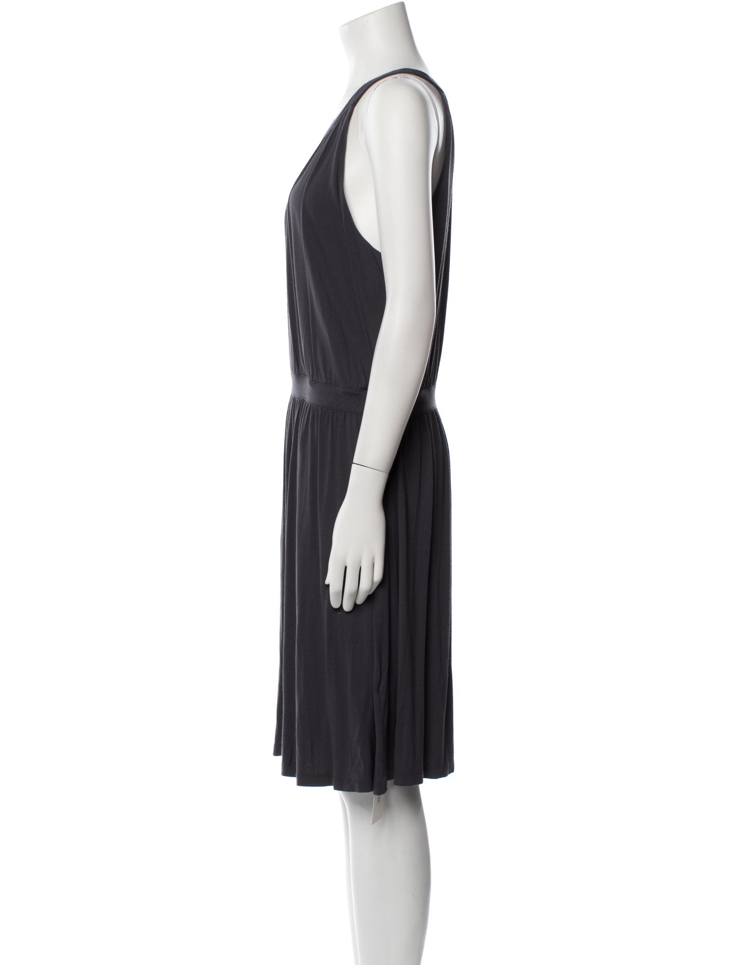 Cynthia Rowley Scoop Neck Knee-Length Dress
