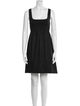 Cynthia Rowley Square Neckline Mini Dress