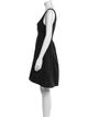 Cynthia Rowley Square Neckline Mini Dress