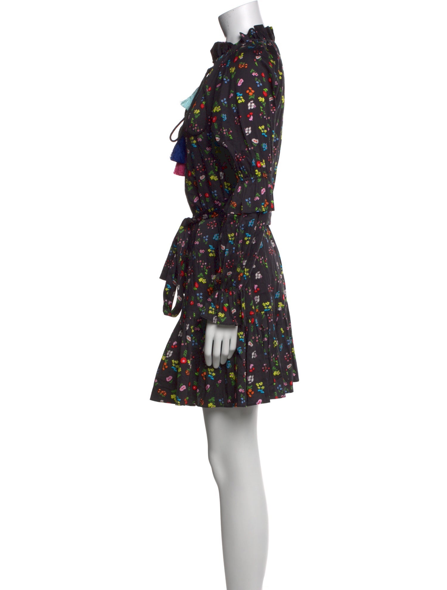 Cynthia Rowley Floral Print Mini Dress