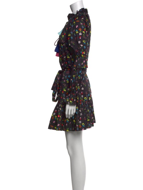 Cynthia Rowley Floral Print Mini Dress