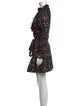 Cynthia Rowley Floral Print Mini Dress