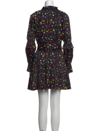 Cynthia Rowley Floral Print Mini Dress