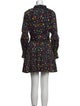 Cynthia Rowley Floral Print Mini Dress