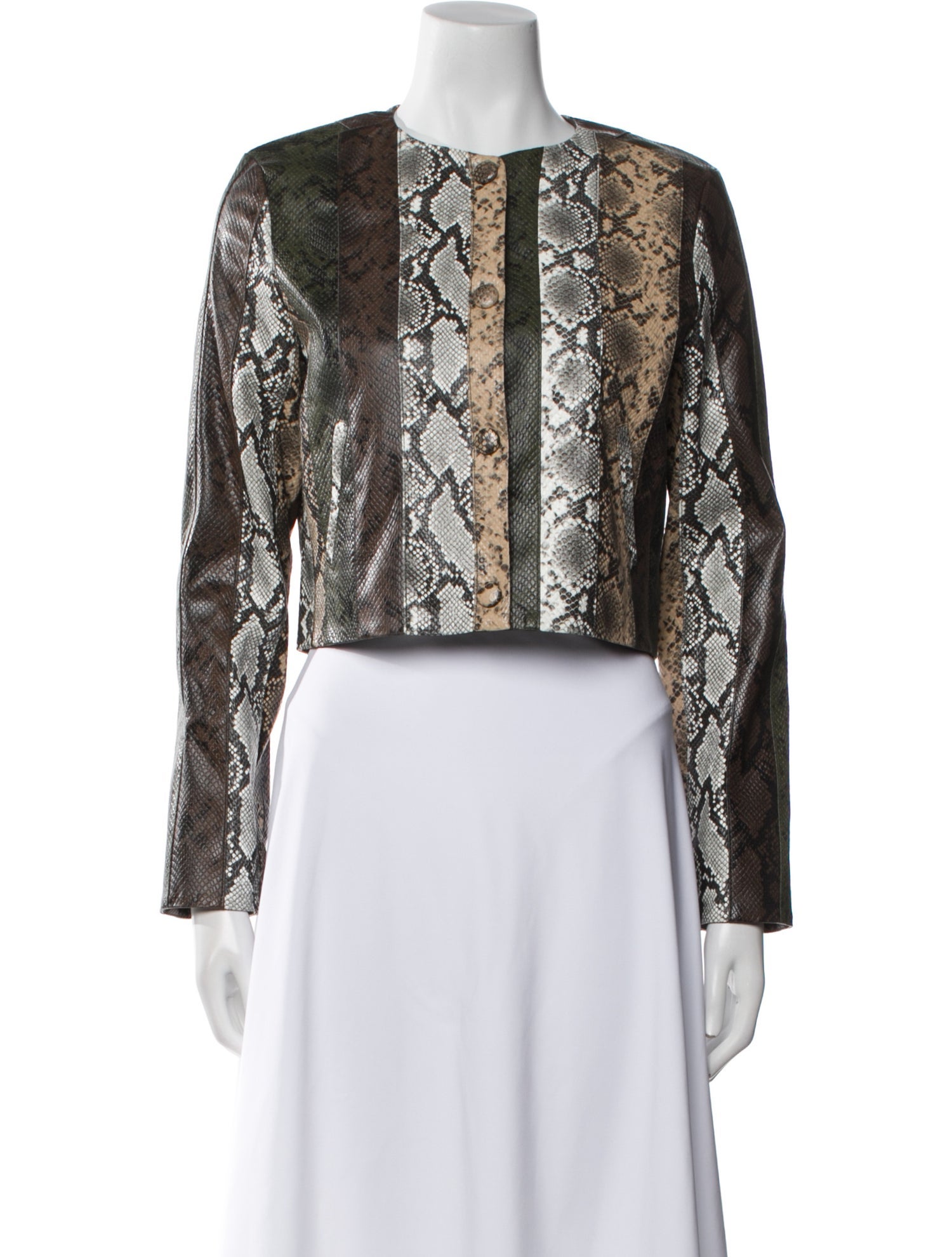 Cynthia Rowley Animal Print Evening Jacket w/ Tags