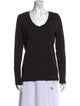 Cynthia Rowley Scoop Neck Sweater