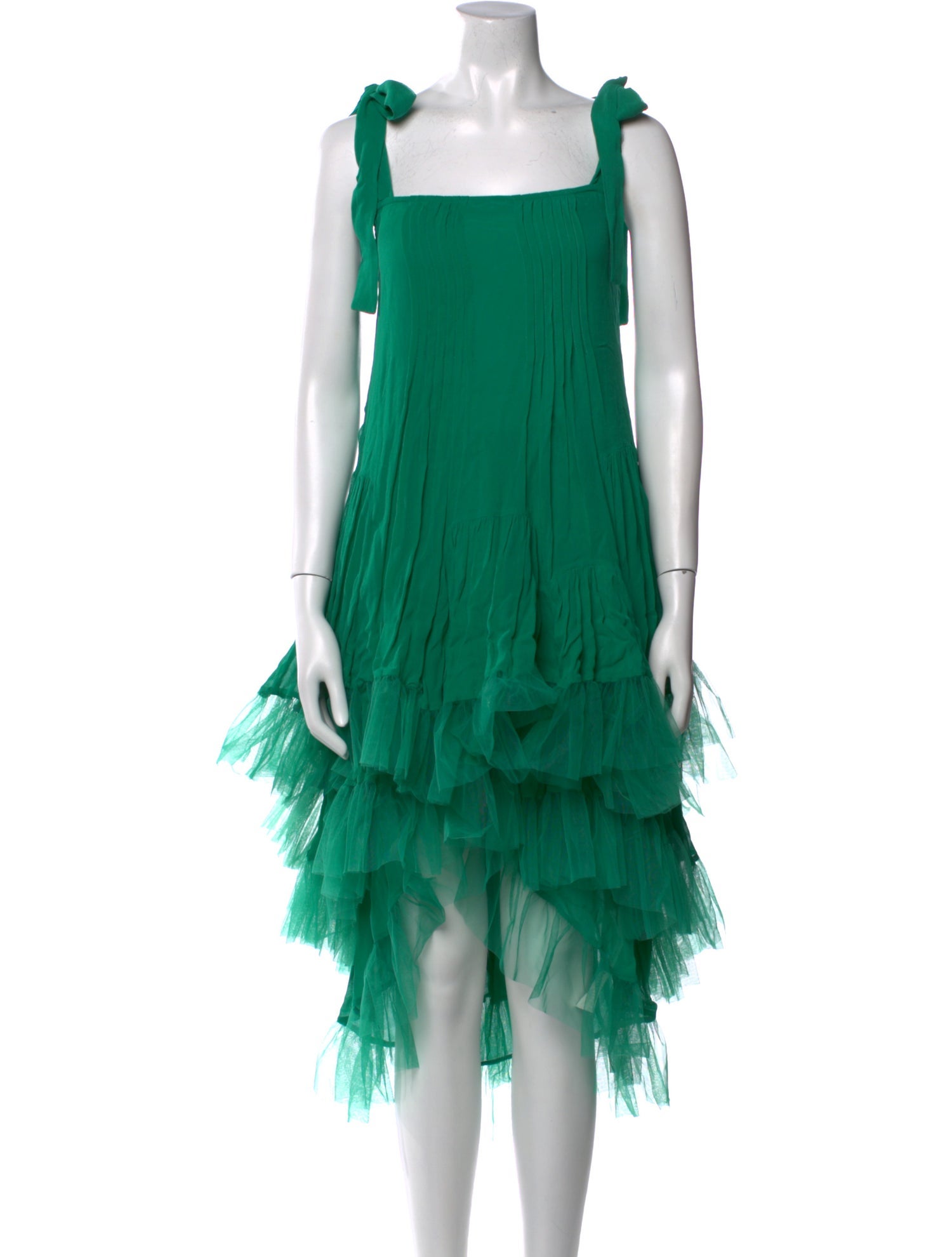 Cynthia Rowley Square Neckline Mini Dress