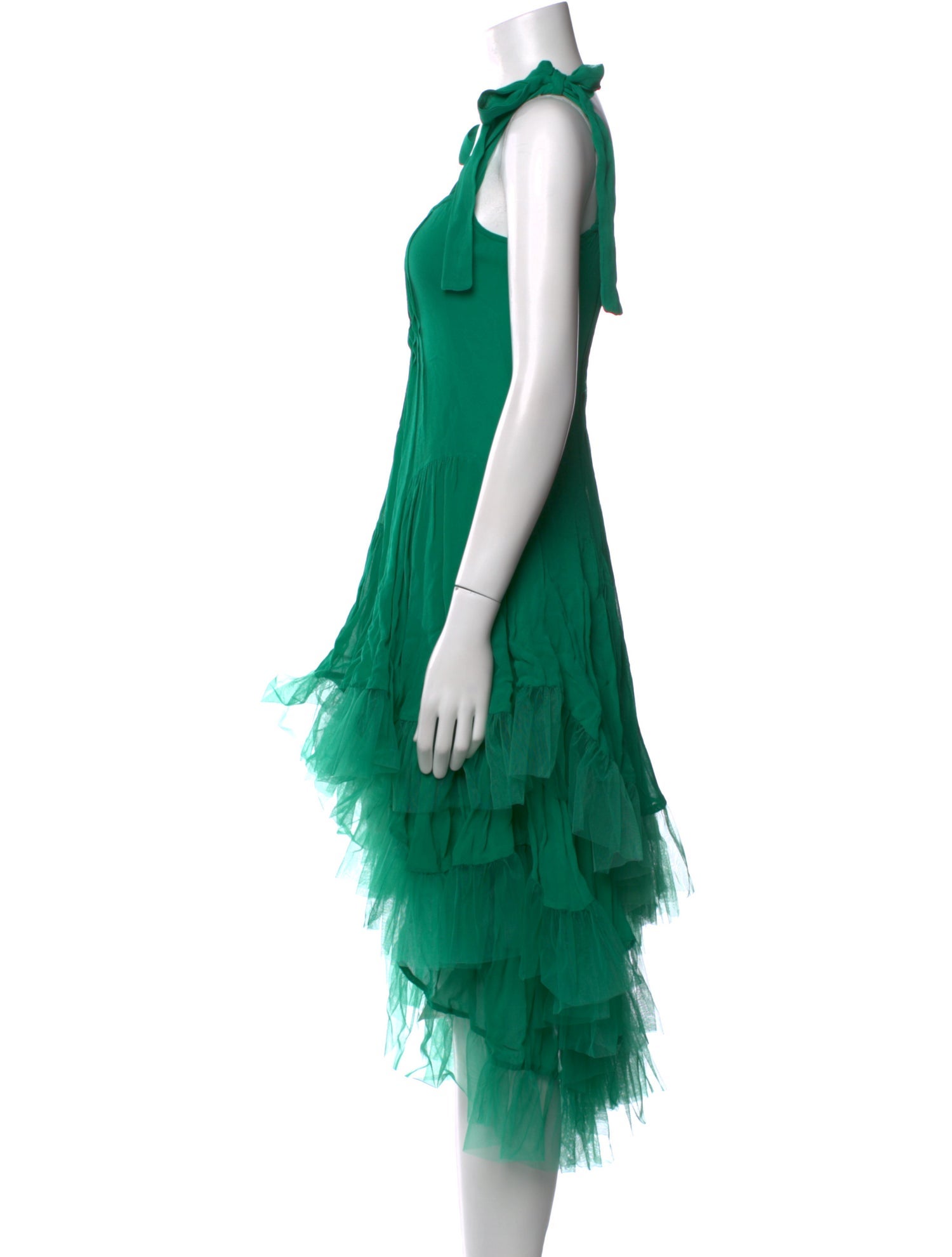 Cynthia Rowley Square Neckline Mini Dress