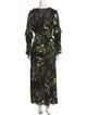 Cynthia Rowley Floral Print Long Dress