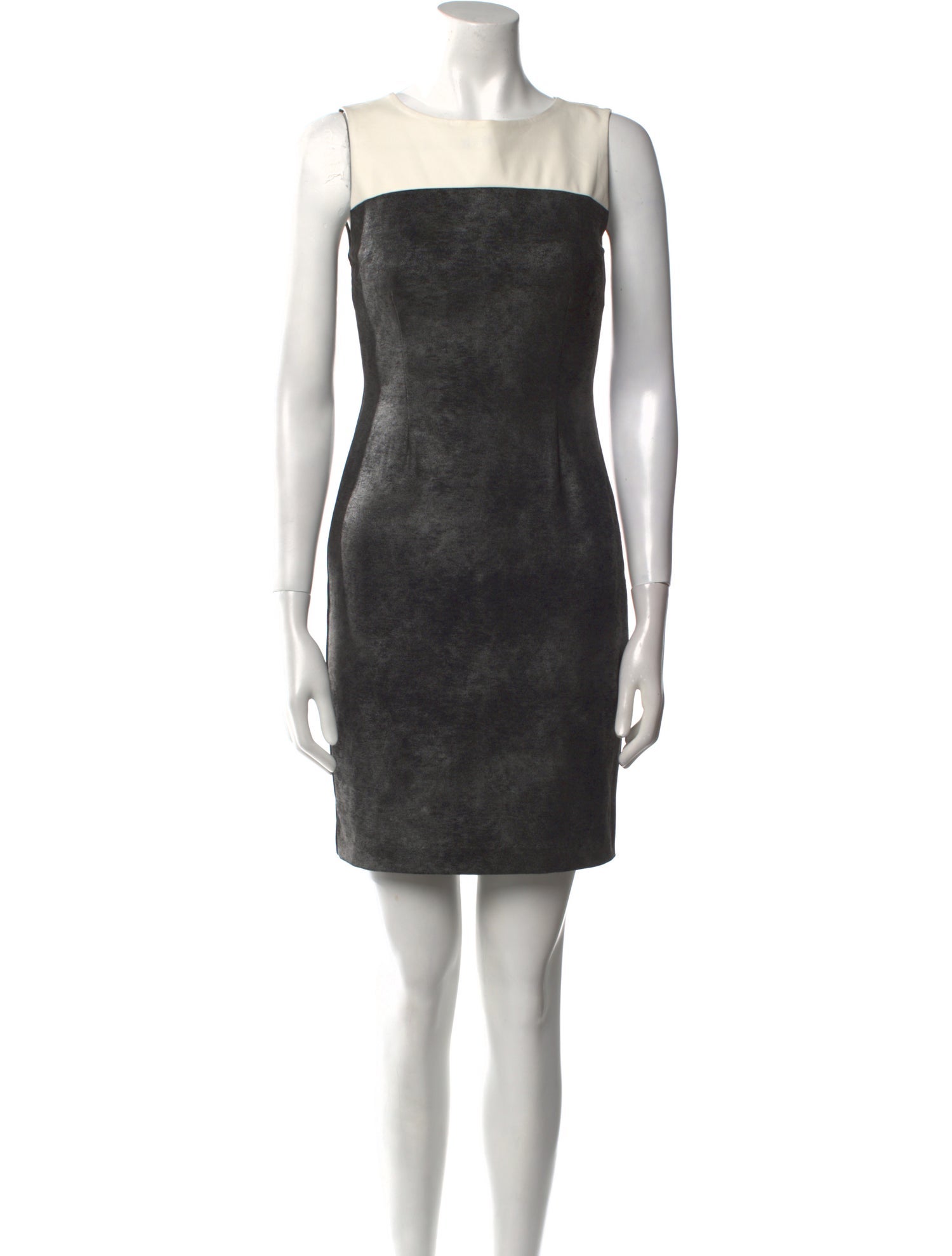 Cynthia Rowley Bateau Neckline Mini Dress