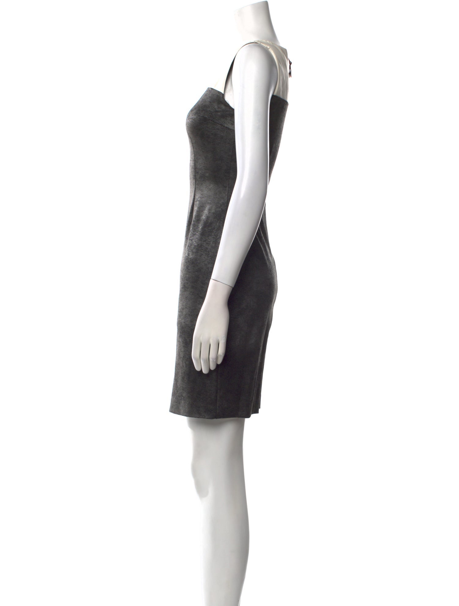 Cynthia Rowley Bateau Neckline Mini Dress