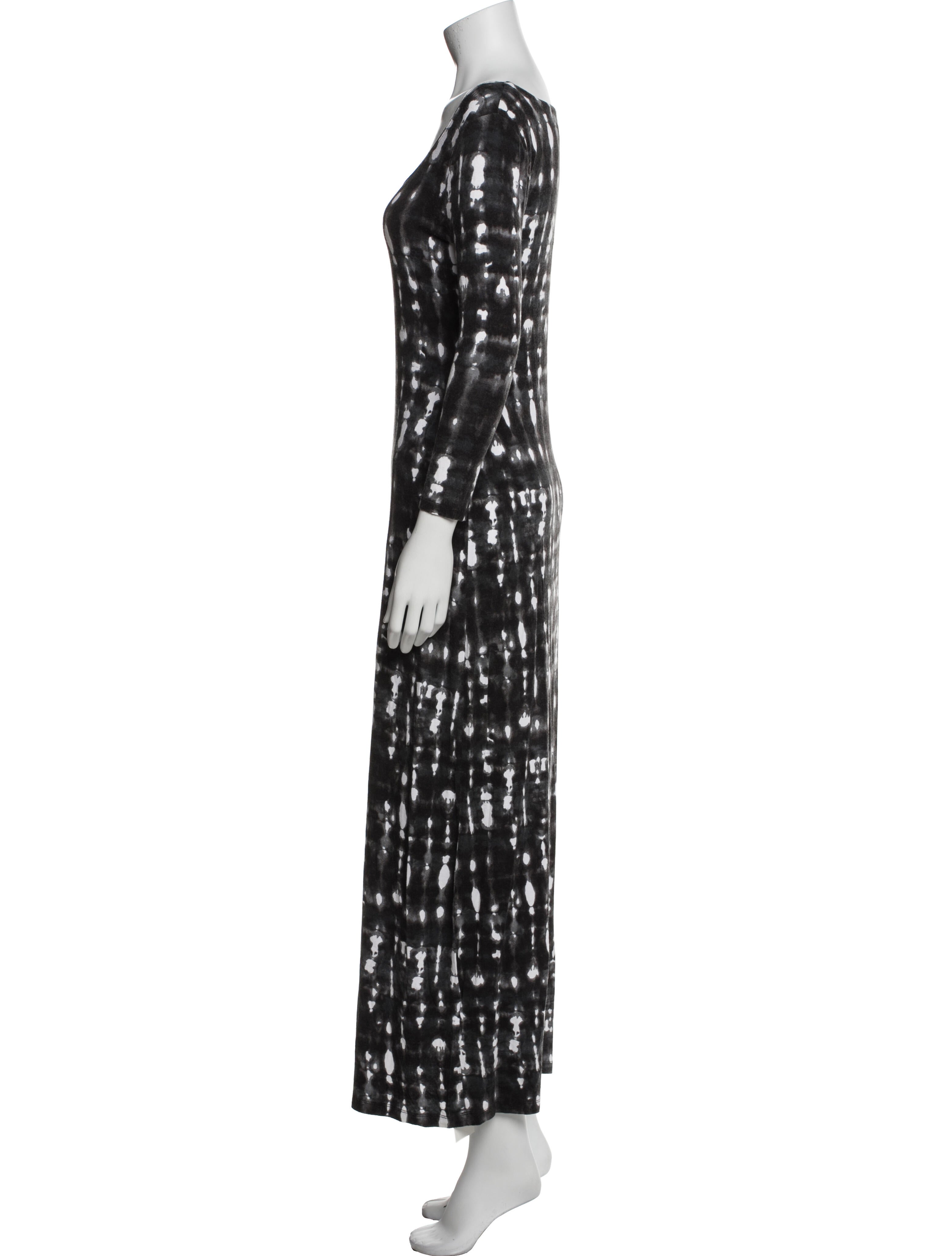 Cynthia Rowley Printed Long Dress