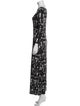 Cynthia Rowley Printed Long Dress