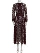 Cynthia Rowley Lace Pattern Long Dress