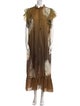 Cynthia Rowley Linen Long Dress