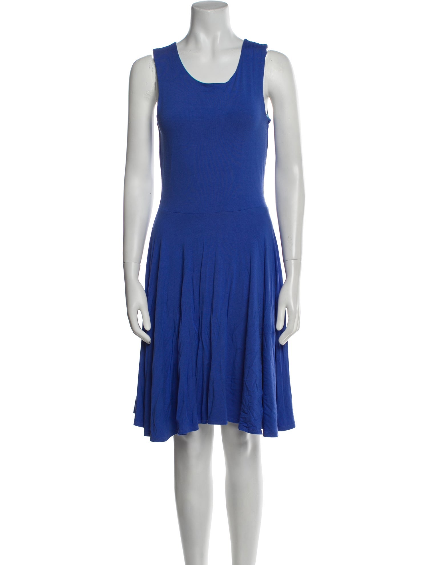 Cynthia Rowley Scoop Neck Knee-Length Dress