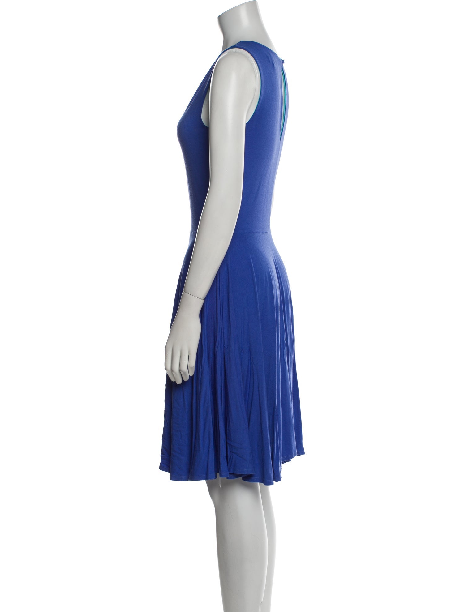 Cynthia Rowley Scoop Neck Knee-Length Dress