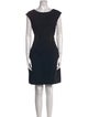 Cynthia Rowley Bateau Neckline Knee-Length Dress