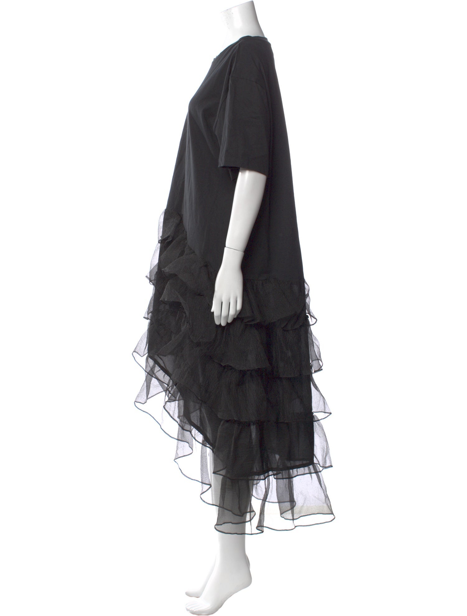 Cynthia Rowley Crew Neck Long Dress