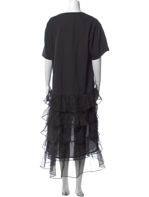 Cynthia Rowley Crew Neck Long Dress