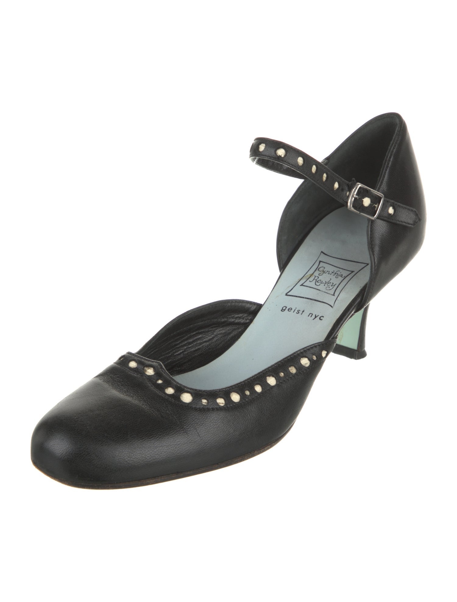 Cynthia Rowley Leather D'Orsay Pumps