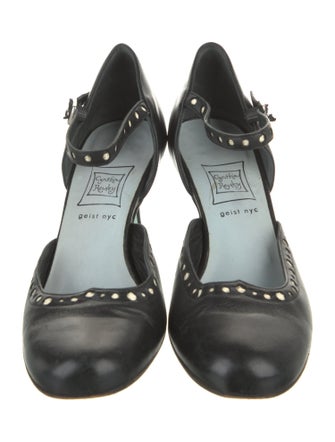 Cynthia Rowley Leather D'Orsay Pumps