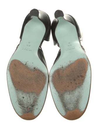 Cynthia Rowley Leather D'Orsay Pumps