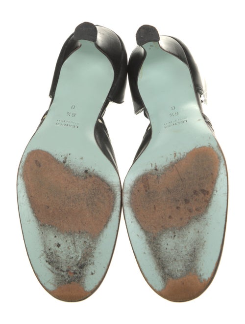 Cynthia Rowley Leather D'Orsay Pumps