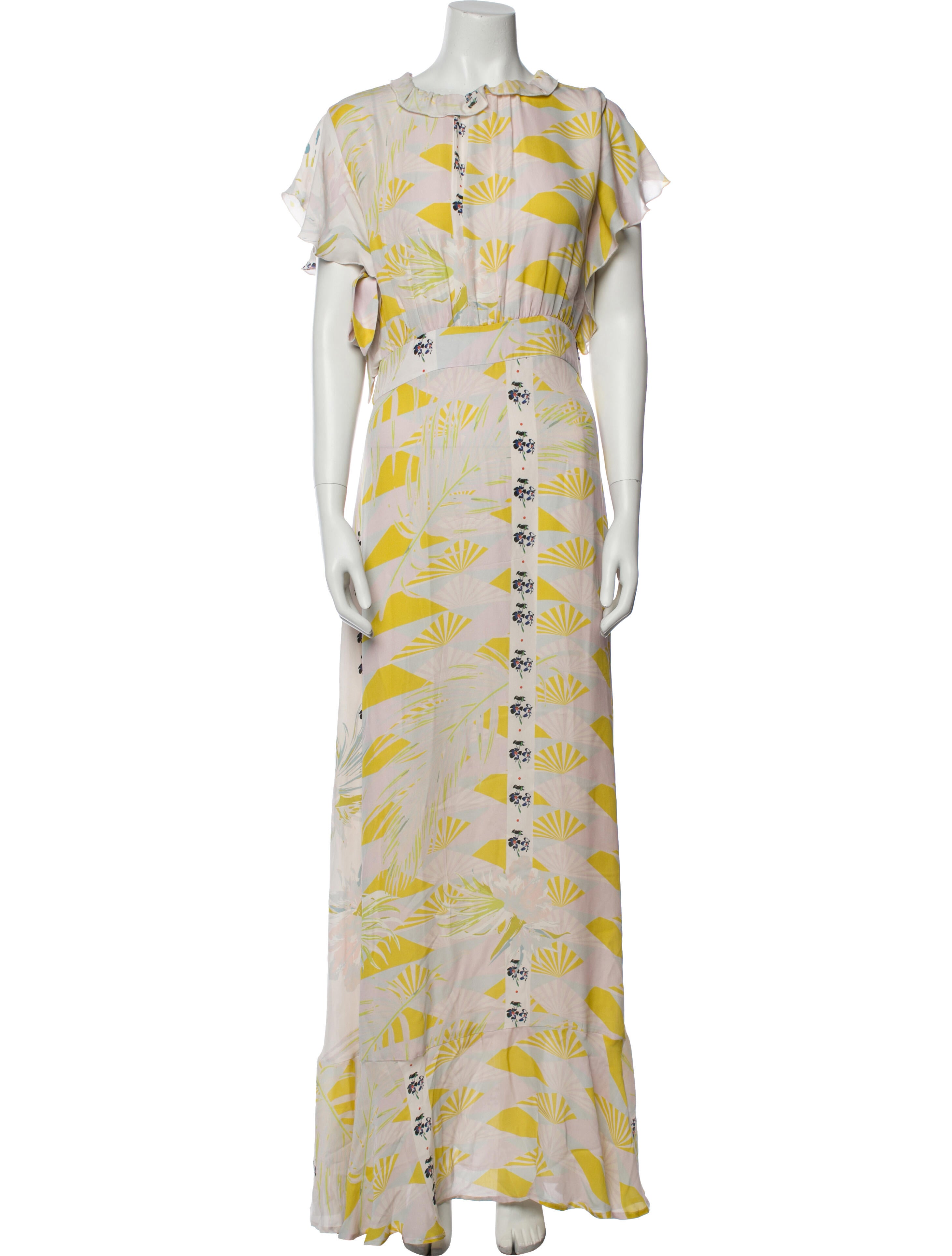 Cynthia Rowley Silk Long Dress w/ Tags