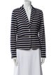 Cynthia Rowley Striped Blazer