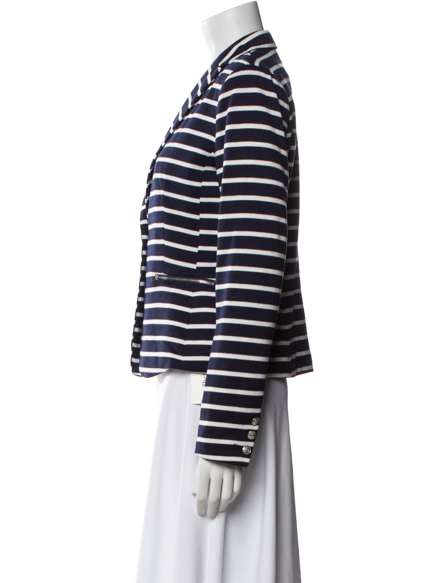 Cynthia Rowley Striped Blazer
