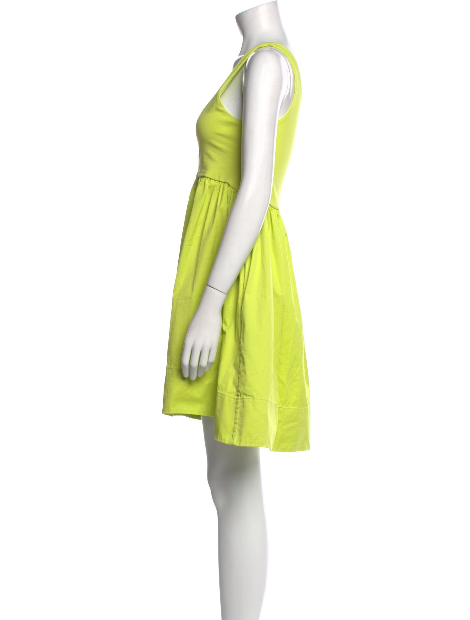 Cynthia Rowley Square Neckline Mini Dress