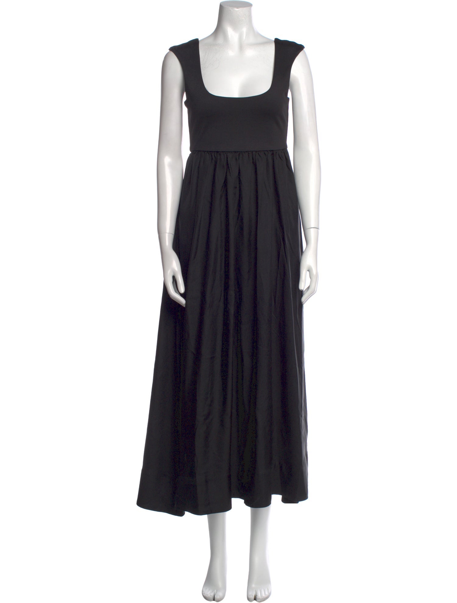 Cynthia Rowley Square Neckline Long Dress