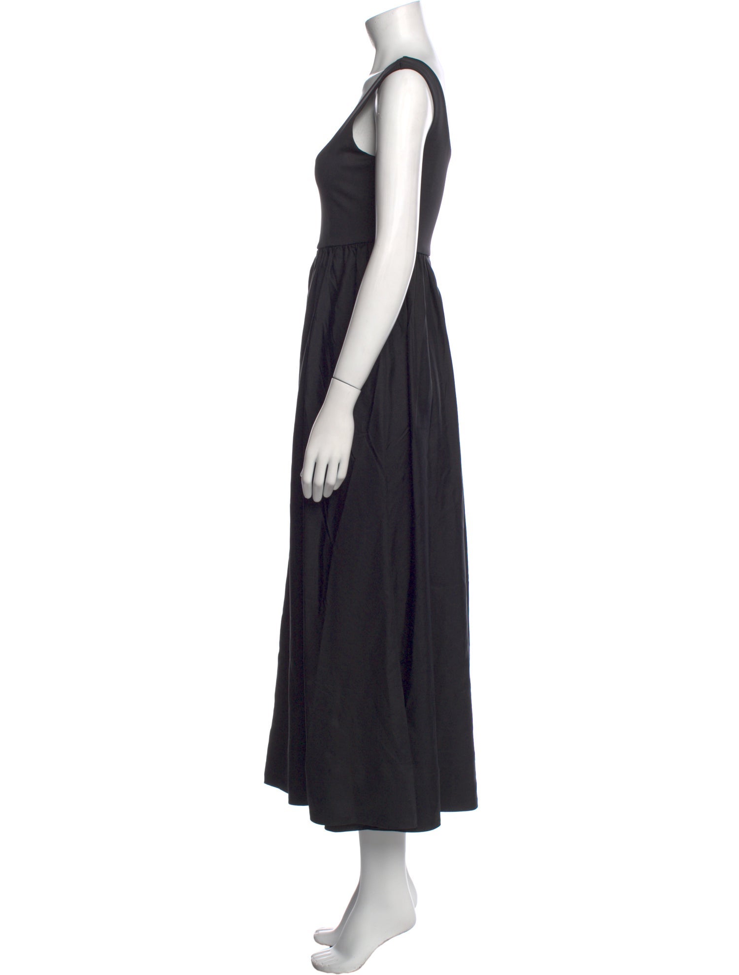 Cynthia Rowley Square Neckline Long Dress