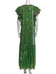 Cynthia Rowley Floral Print Long Dress