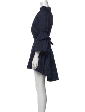 Cynthia Rowley Bateau Neckline Knee-Length Dress