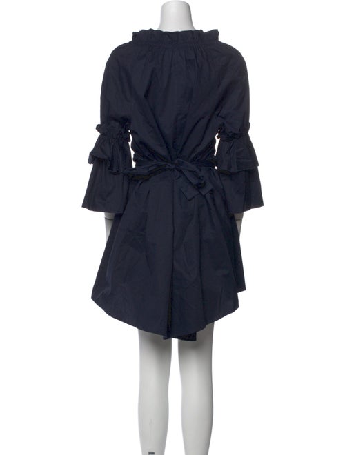 Cynthia Rowley Bateau Neckline Knee-Length Dress