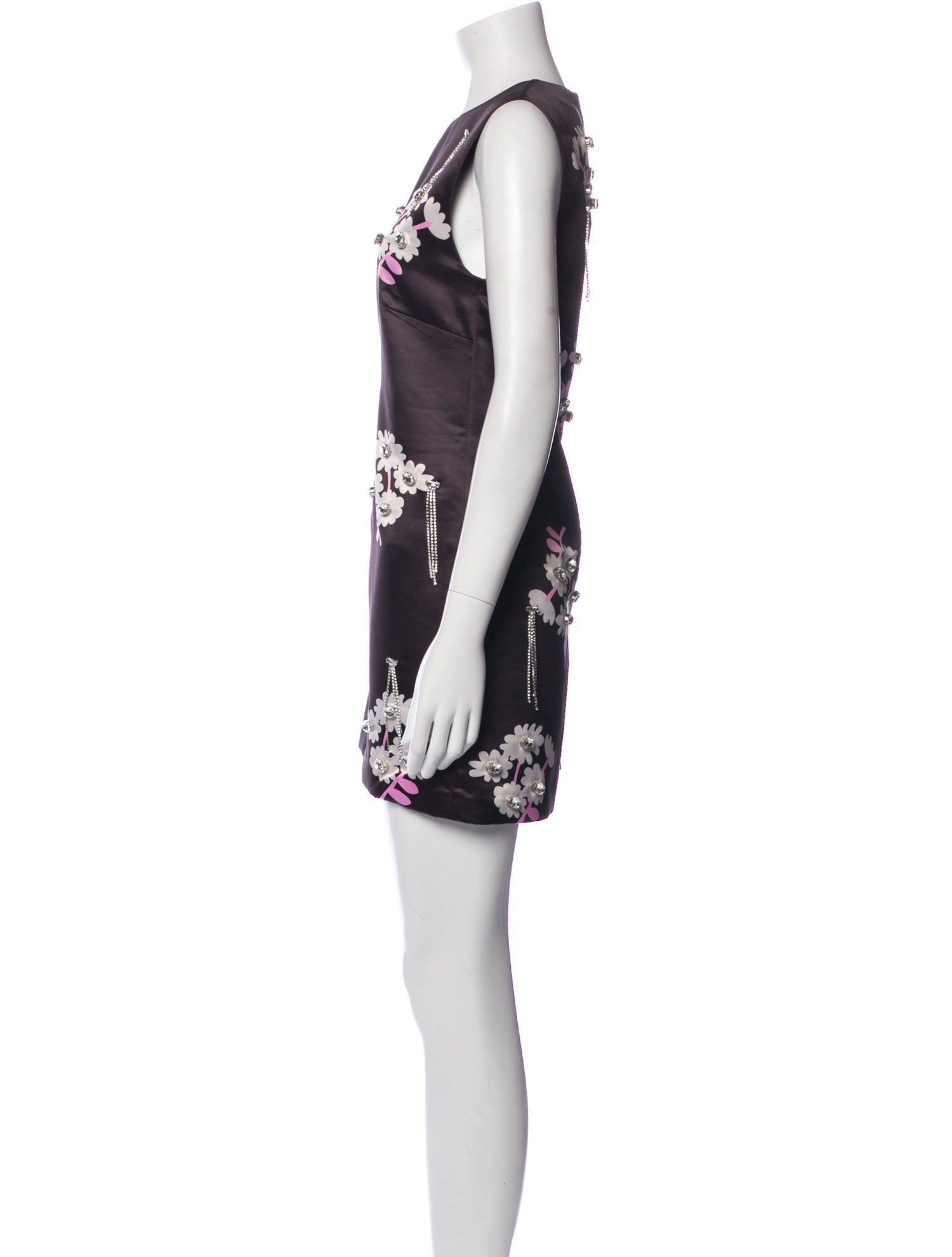 Cynthia Rowley Floral Print Mini Dress