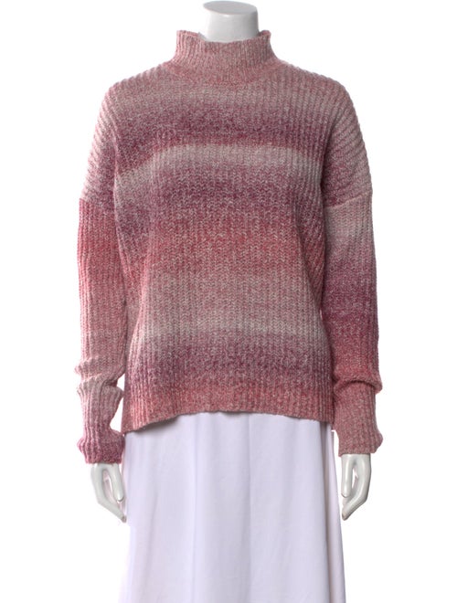 Cynthia Rowley Striped Turtleneck Sweater