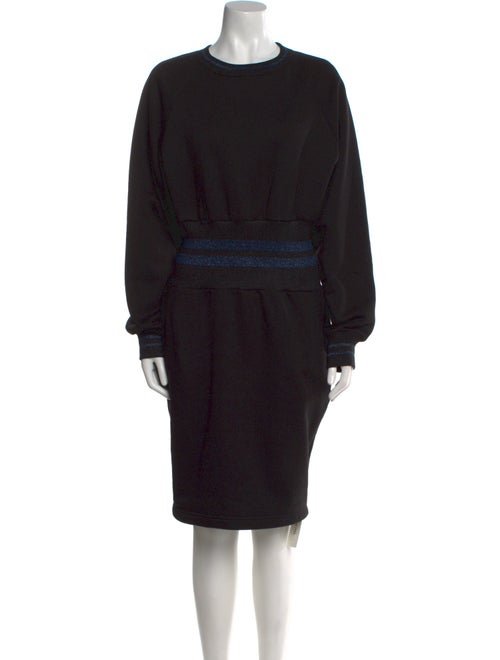 Cynthia Rowley Crew Neck Knee-Length Dress