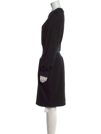 Cynthia Rowley Crew Neck Knee-Length Dress