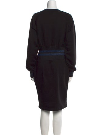 Cynthia Rowley Crew Neck Knee-Length Dress
