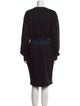 Cynthia Rowley Crew Neck Knee-Length Dress