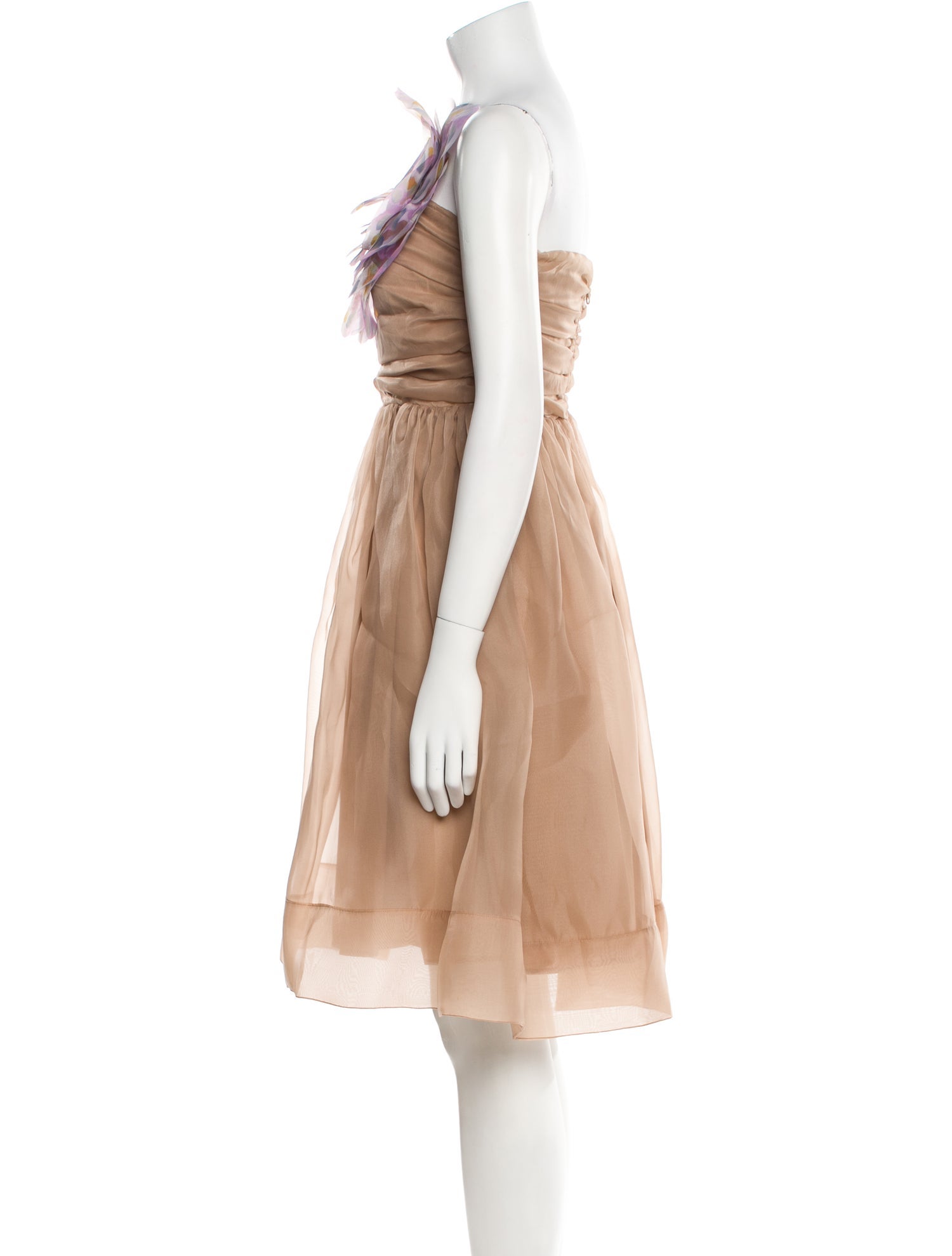 Cynthia Rowley One-Shoulder Mini Dress