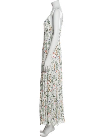 Cynthia Rowley Floral Print Long Dress