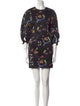 Cynthia Rowley Floral Print Mini Dress