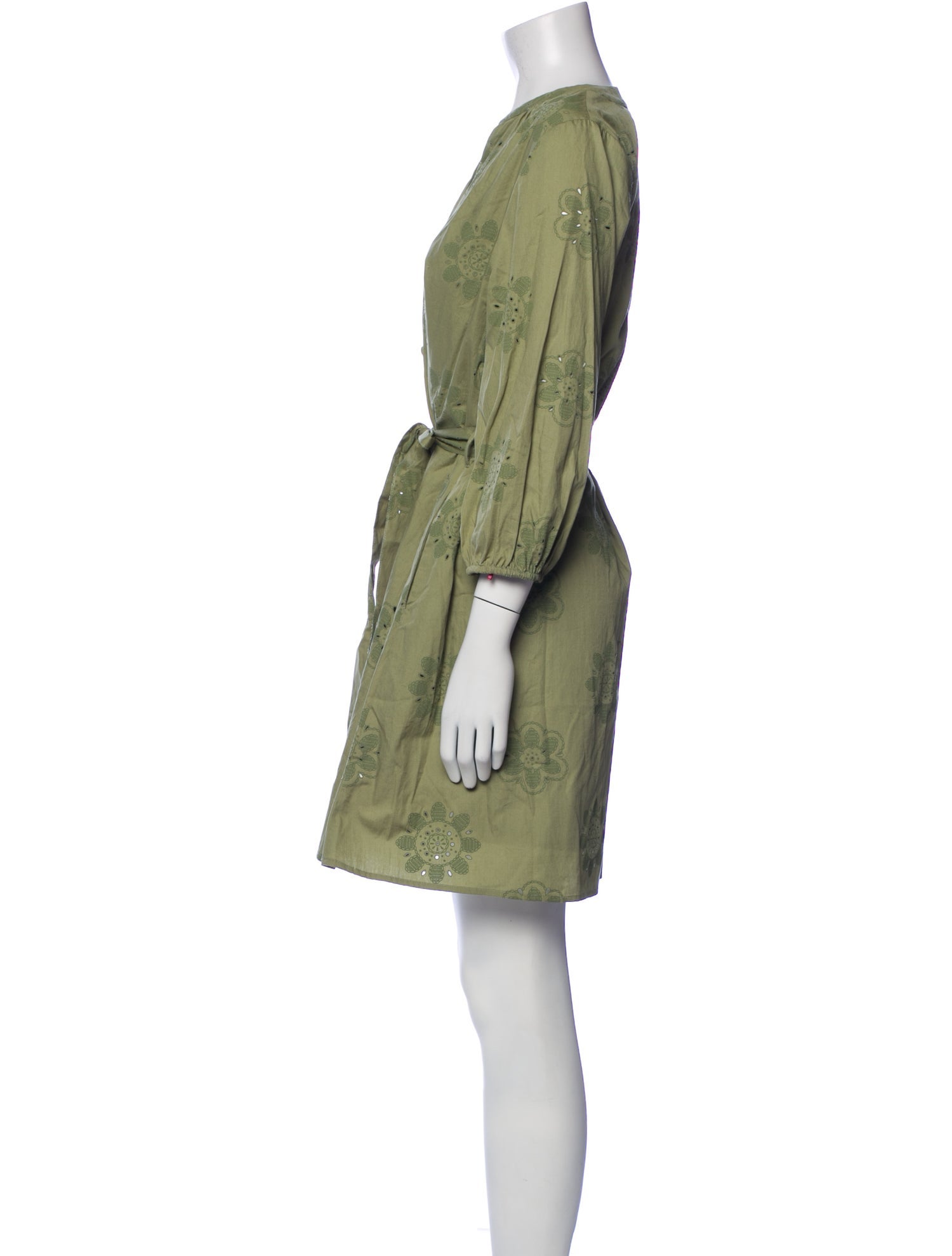 Cynthia Rowley V-Neck Mini Dress